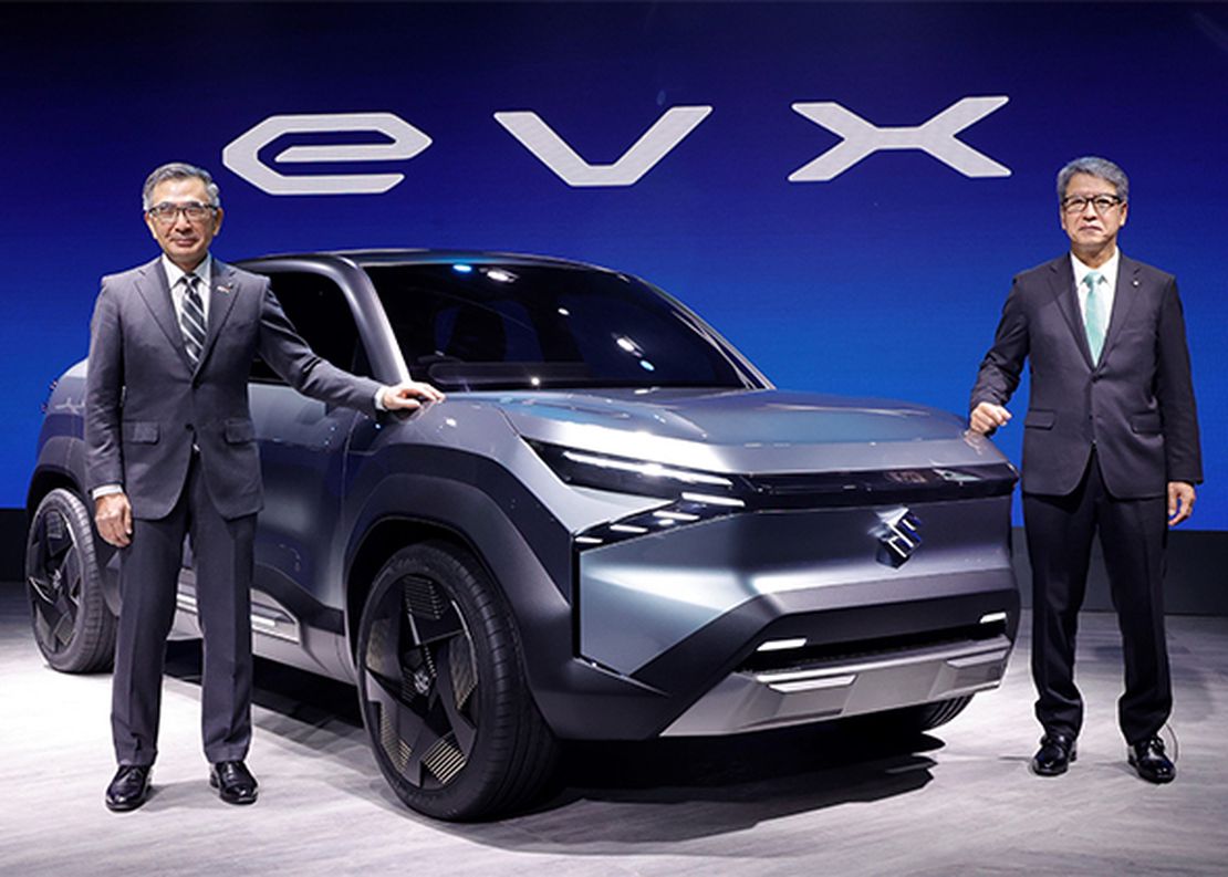 ЭЛЕКТРОМОБИЛЬ SUZUKI EVX: МИРОВАЯ ПРЕМЬЕРА КОНЦЕПТА