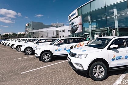Geely поддерживает II Европейские игры 2019 года.