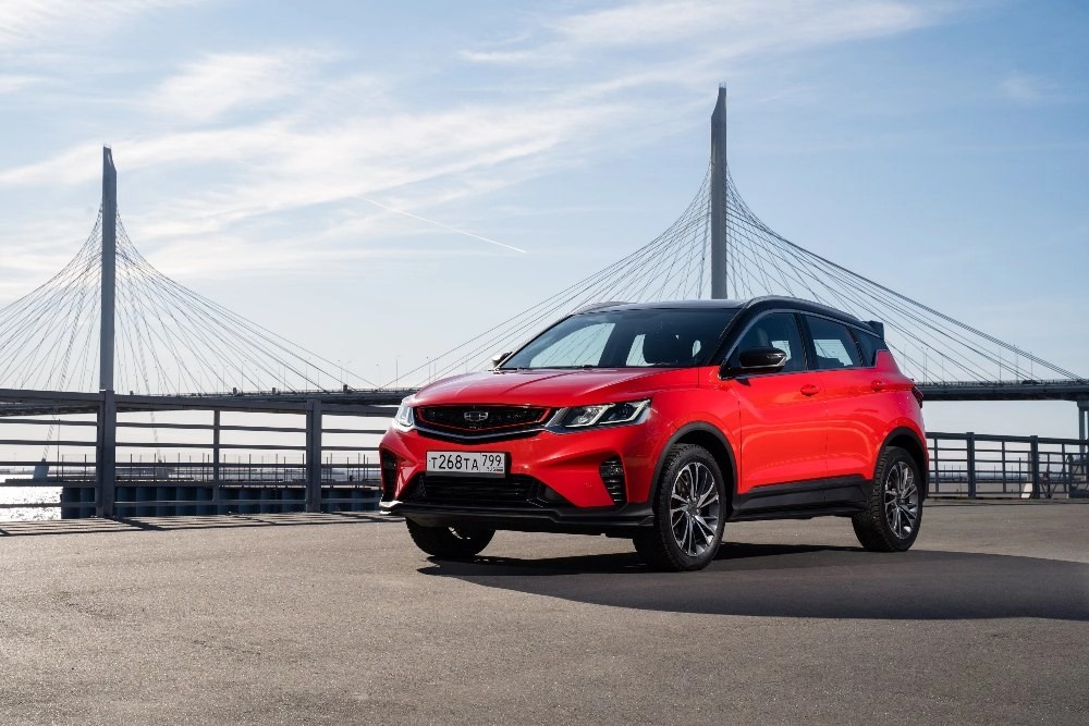 Geely Coolray стал самым продаваемым китайским автомобилем в России