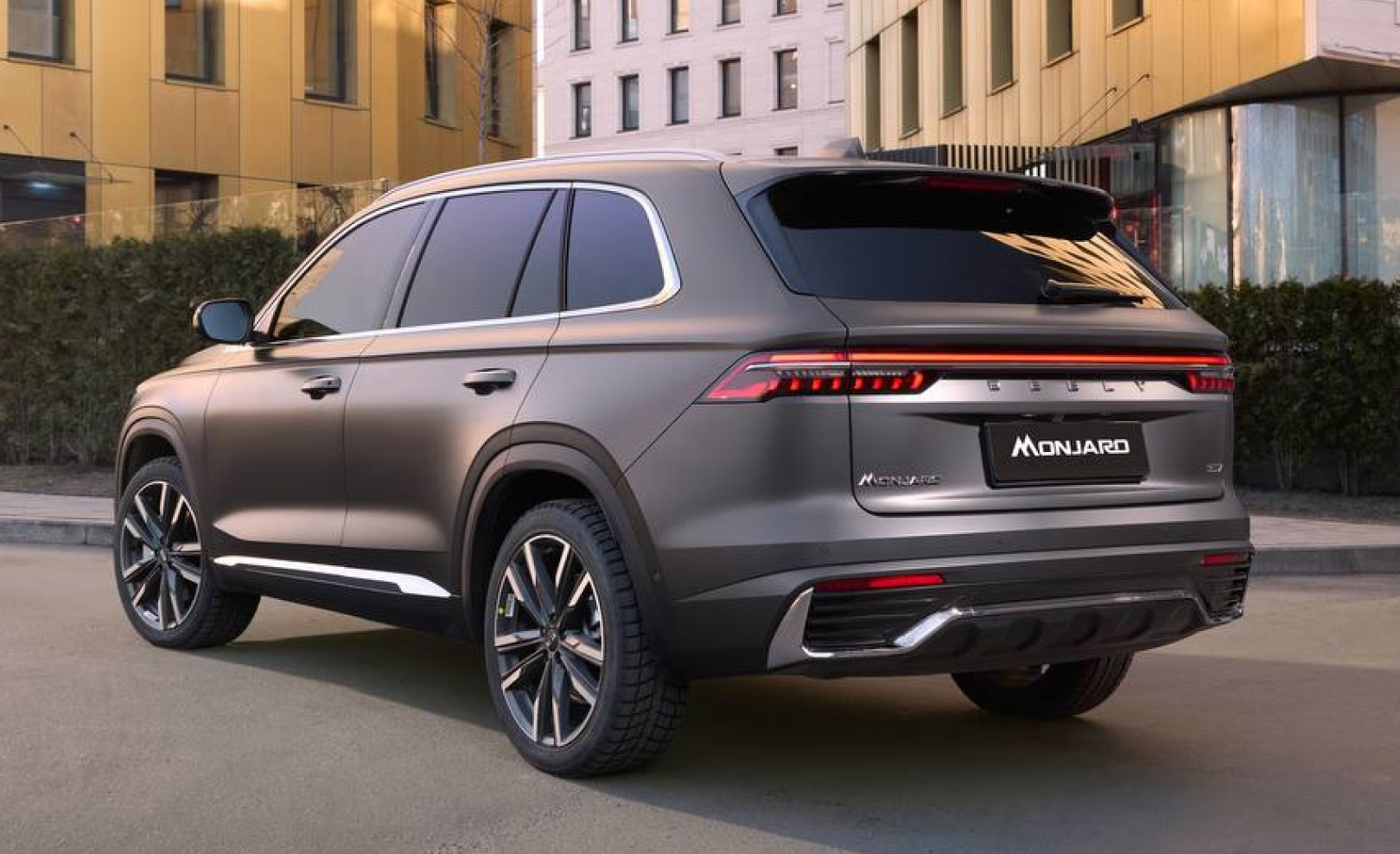 Скрытые возможности GEELY MONJARO