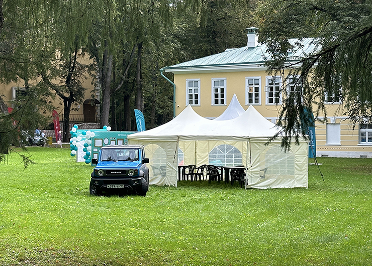 SUZUKI И ДЕТСКИЙ ЦЕНТР АВТОМОБИЛЬНОГО ДИЗАЙНА В УСАДЬБЕ АРХАНГЕЛЬСКОЕ