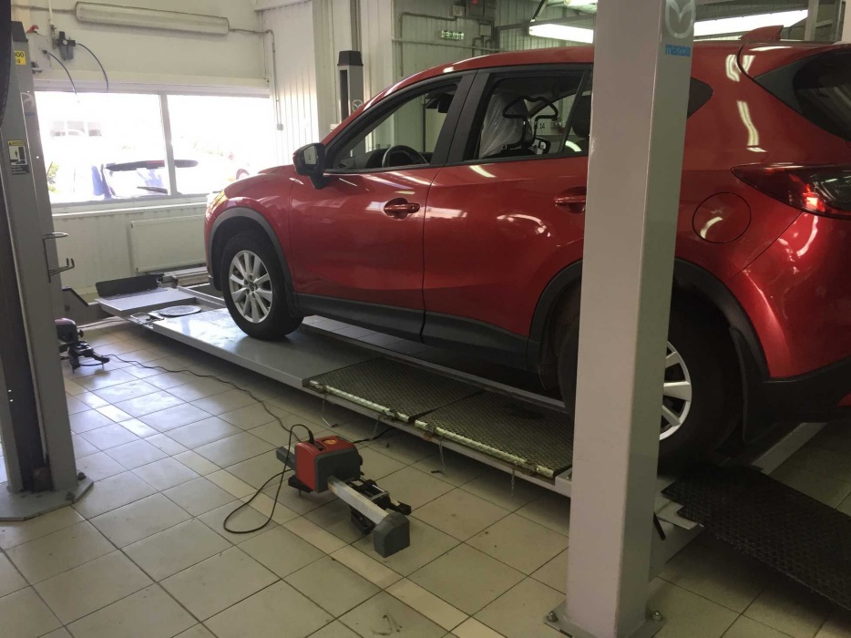 Ремонт рулевой рейки Mazda