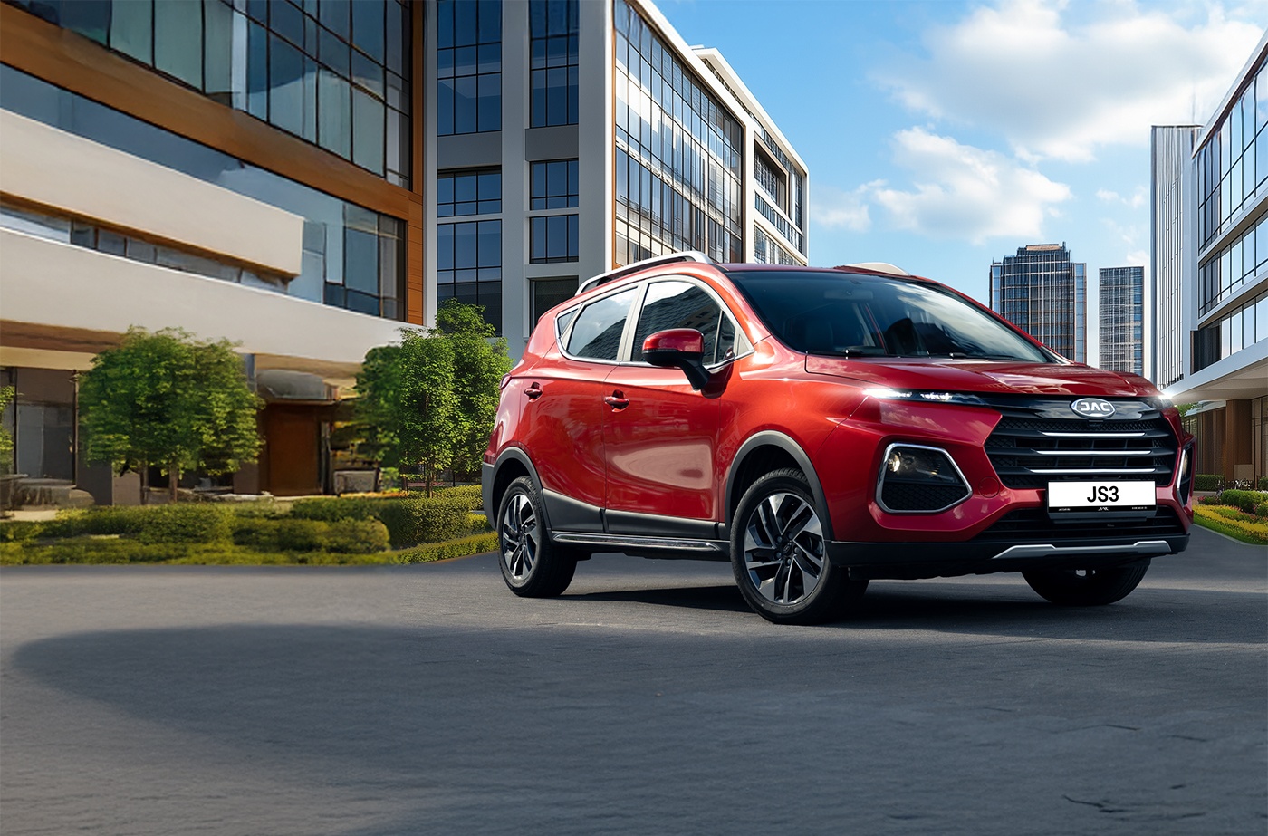 Компактный кроссовер JAC JS3