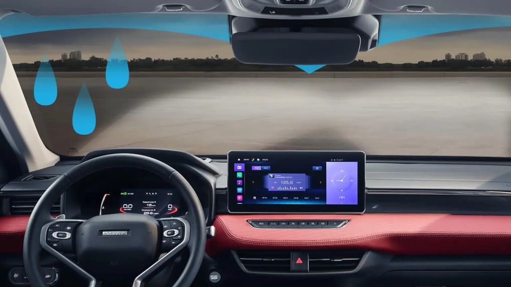 Как перевести дворники HAVAL в сервисный режим