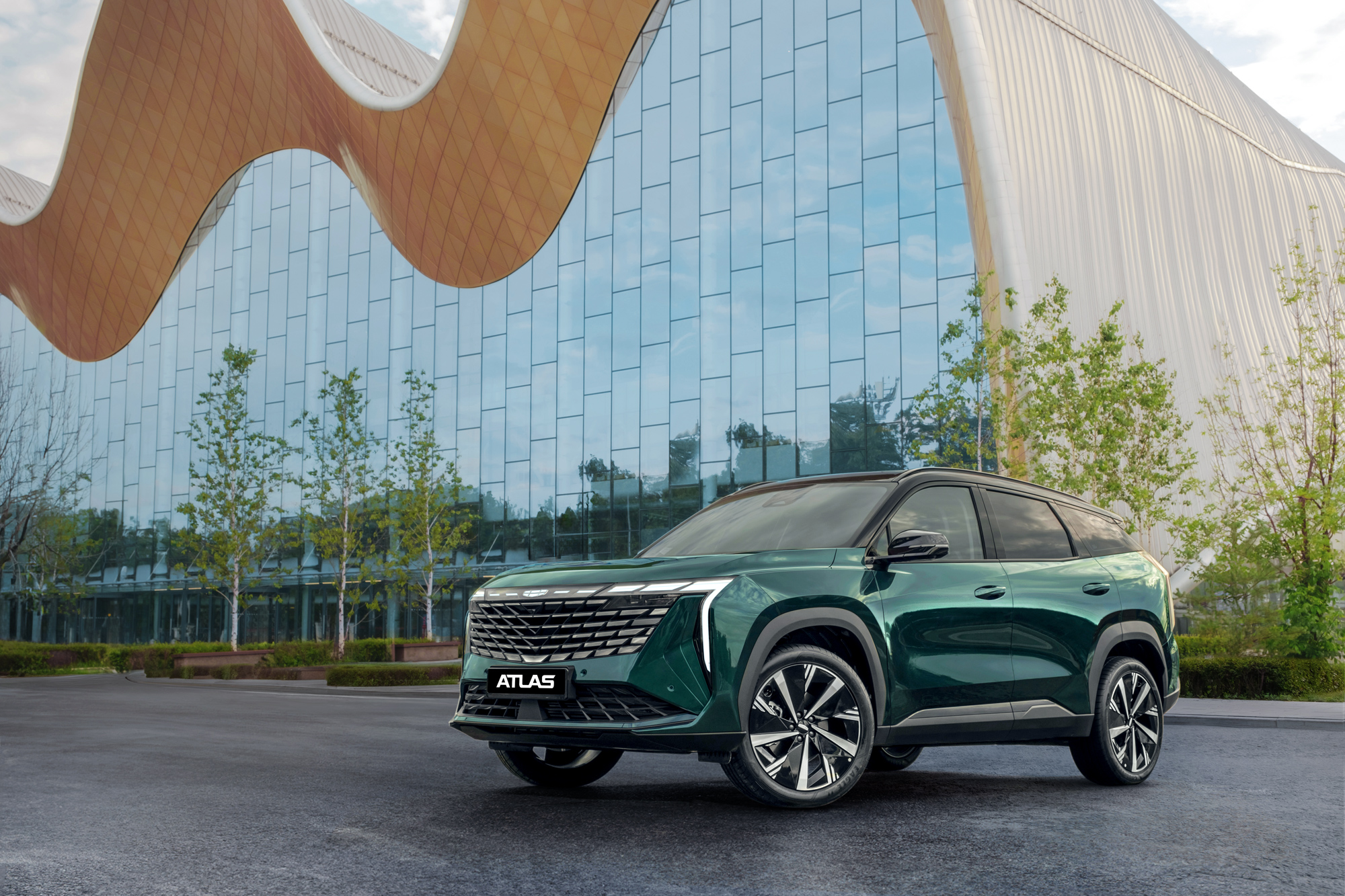 Обзор нового GEELY ATLAS