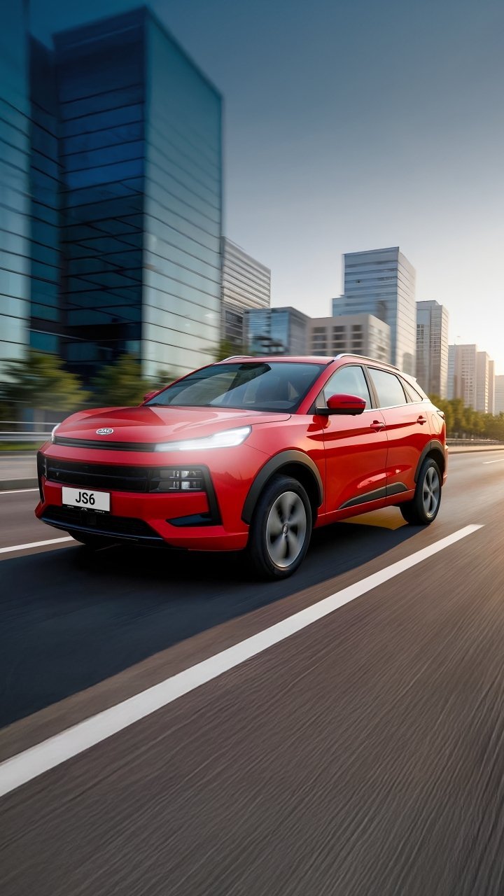 <b>JAC JS6</b></br>Технологии и стиль