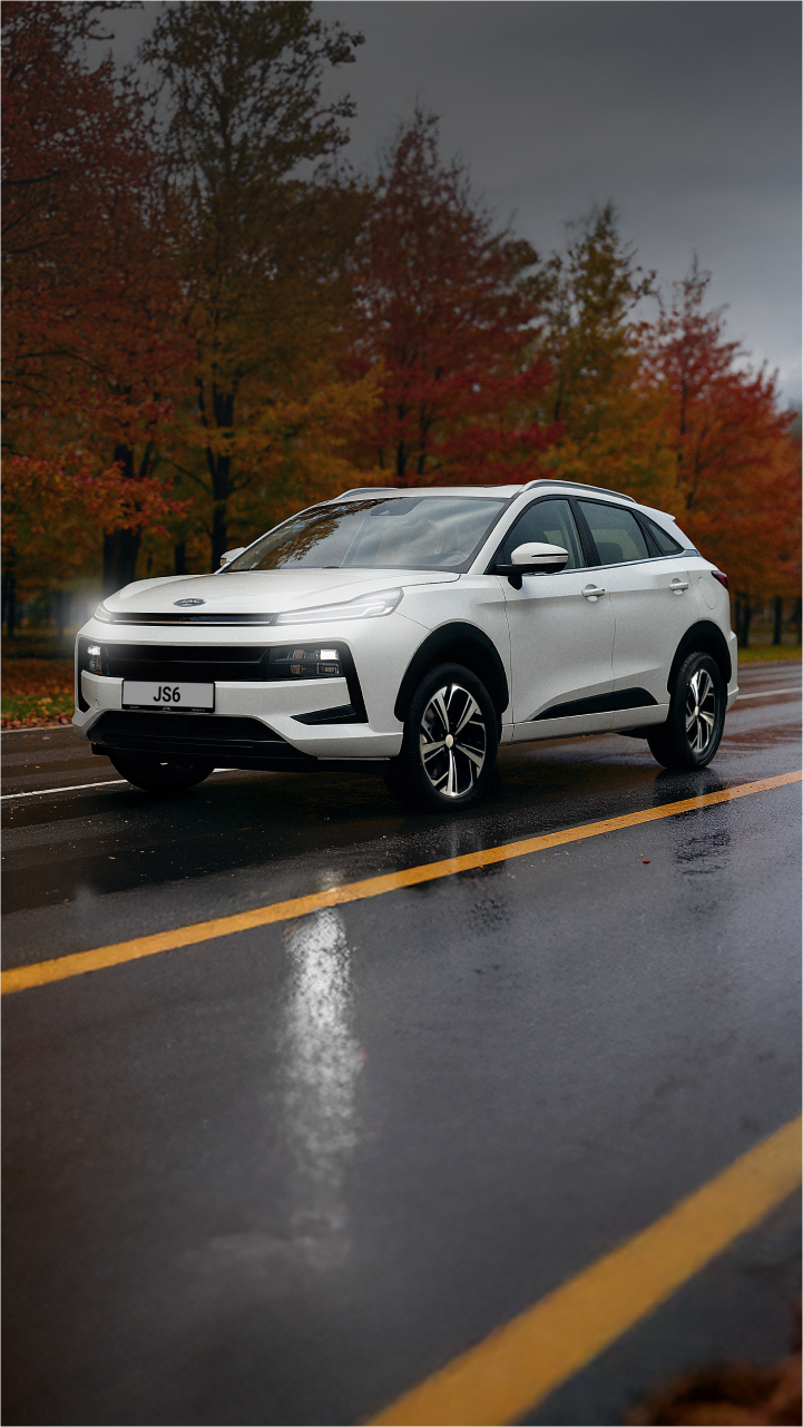 <b>JAC JS6</b></br>Технологии и стиль