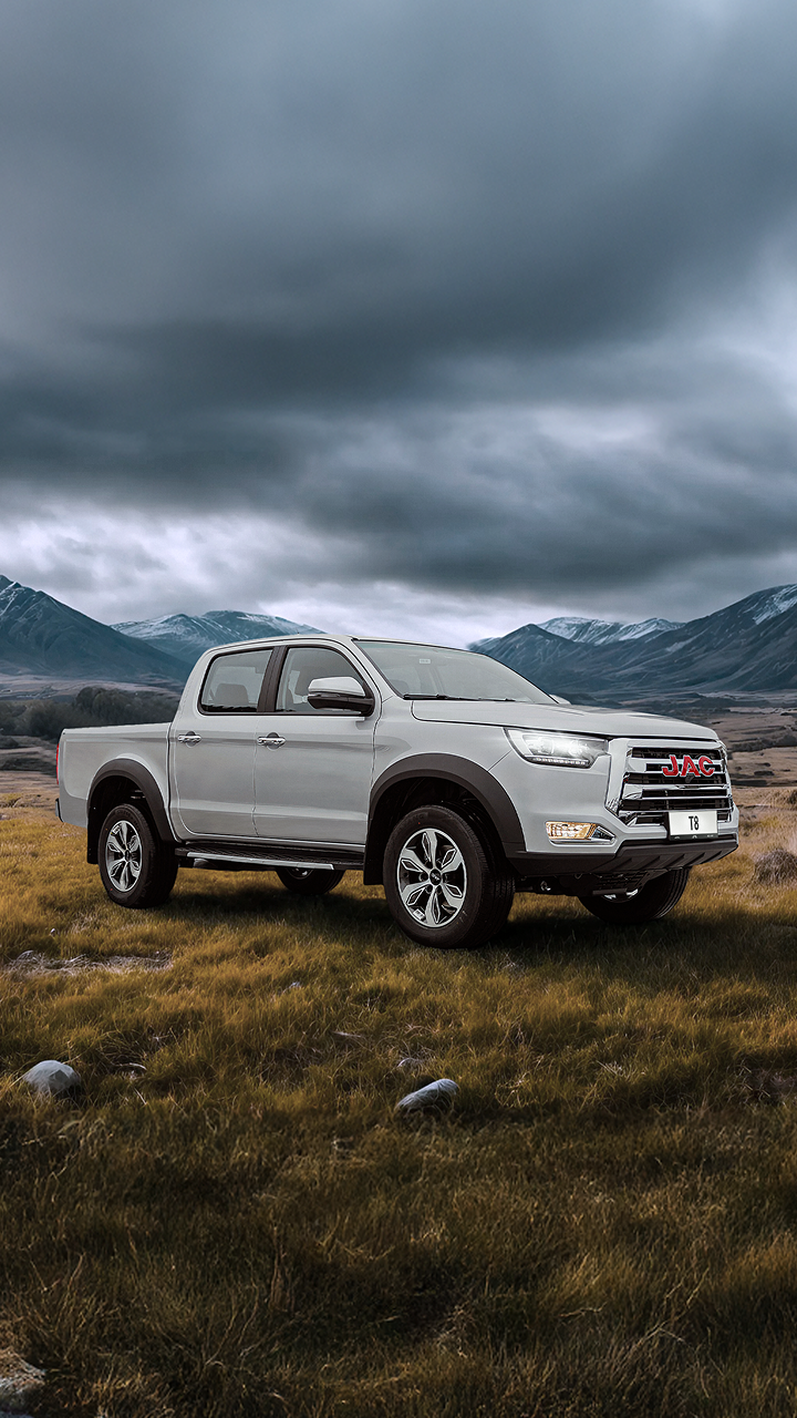 <h1>JAC T8</h1>СИЛА В РАБОТЕ, УВЕРЕННОСТЬ В КАЖДОМ ДНЕ
