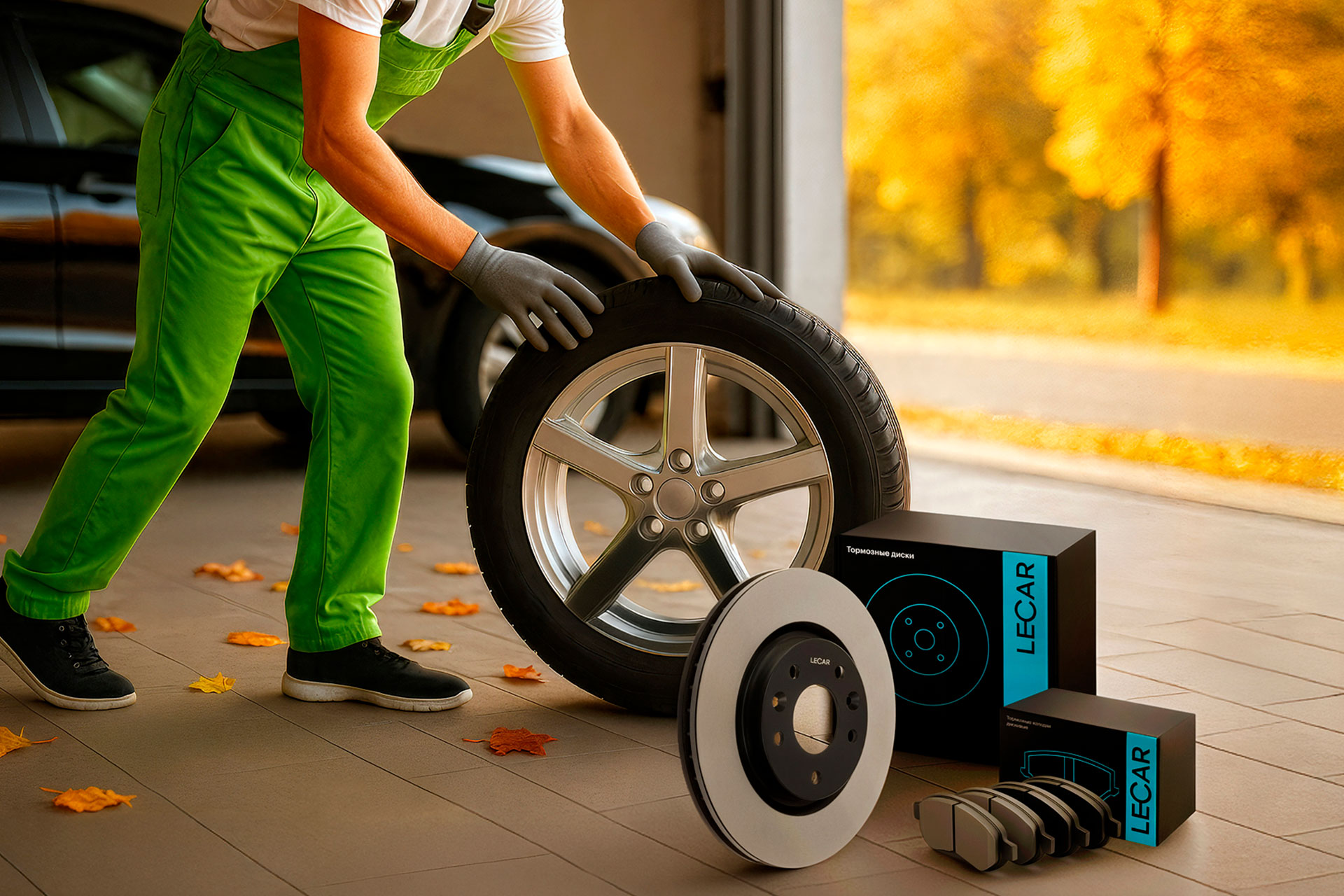 Осенний шиномонтаж. Скидка ‑ 30%