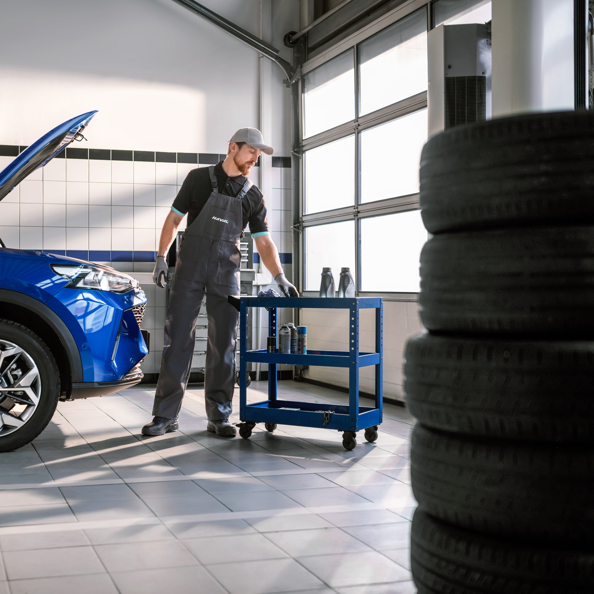 Хранение шин в подарок