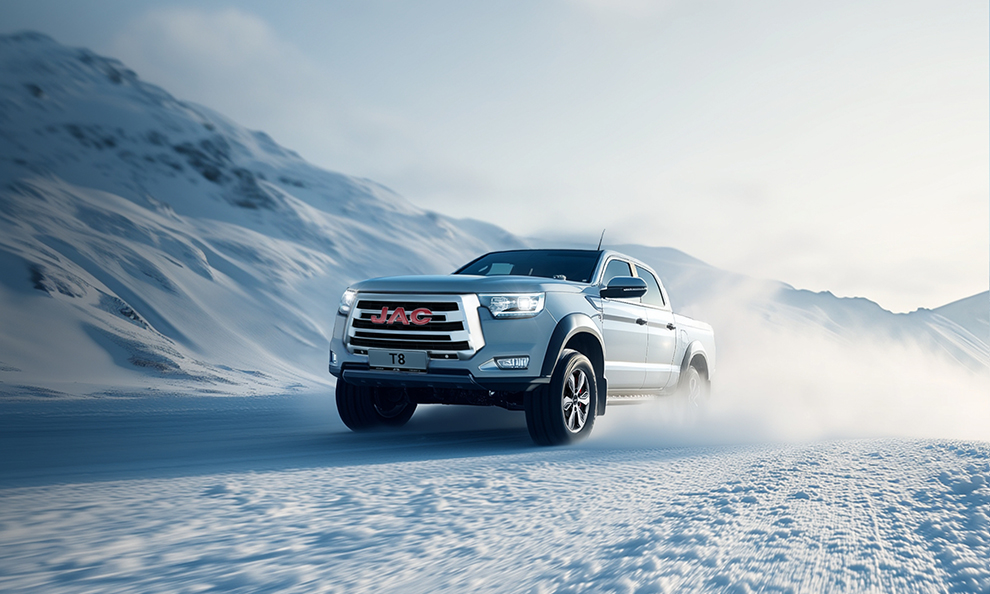 Мощный и надежный пикап JAC T8