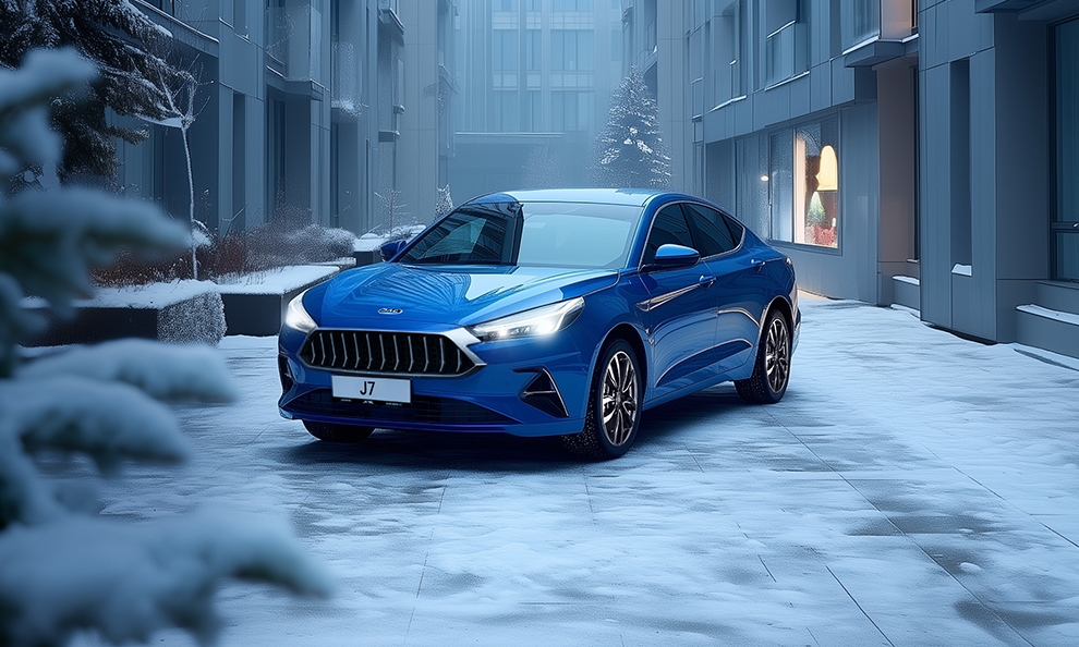 Стильный лифтбек JAC J7