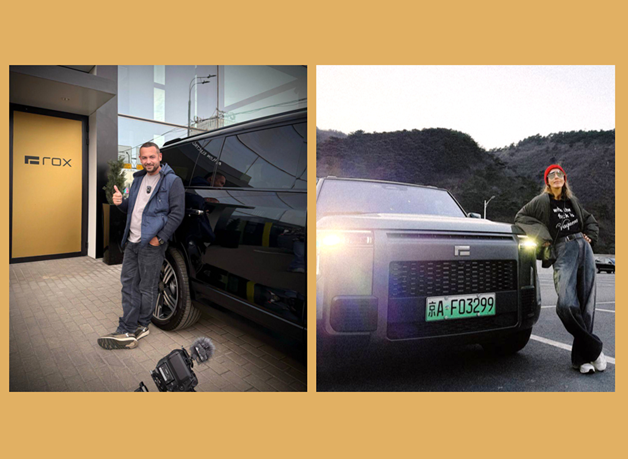 Звезды YouTube Ксения Собчак и Эрик Давидыч приняли участие в ROX Motor live-стрим