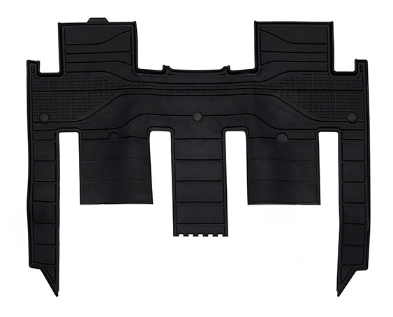 Коврики в салон 6-местного AITO M9. Цвет: чёрный (полиуретан)