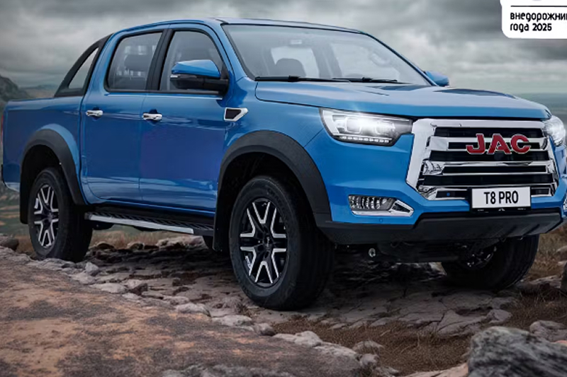 JAC T8 PRO: брутальный пикап для тех, кто требует больше