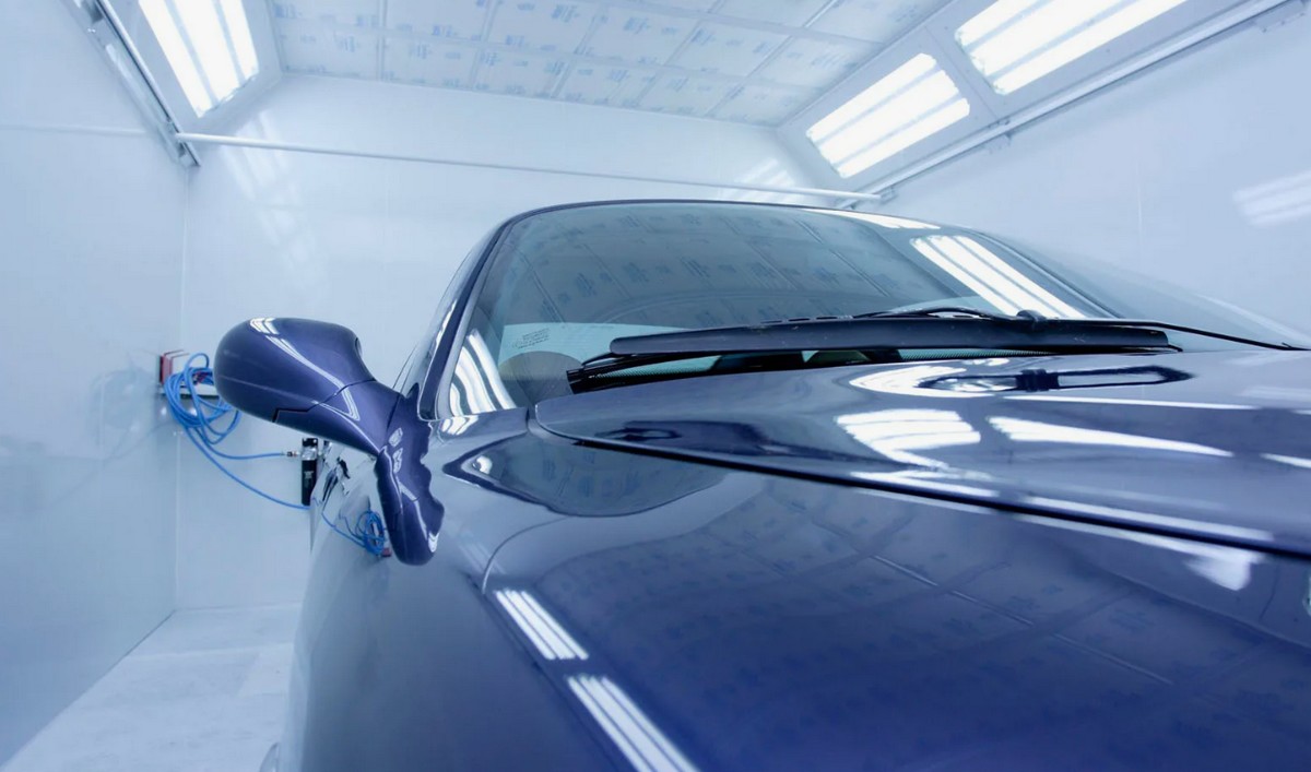 Окрас одной детали под ключ от 16 800 ₽