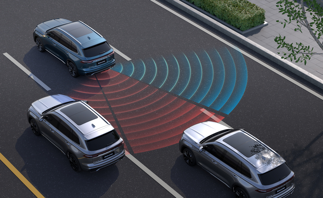 Мониторинг слепых зон (BSD)*