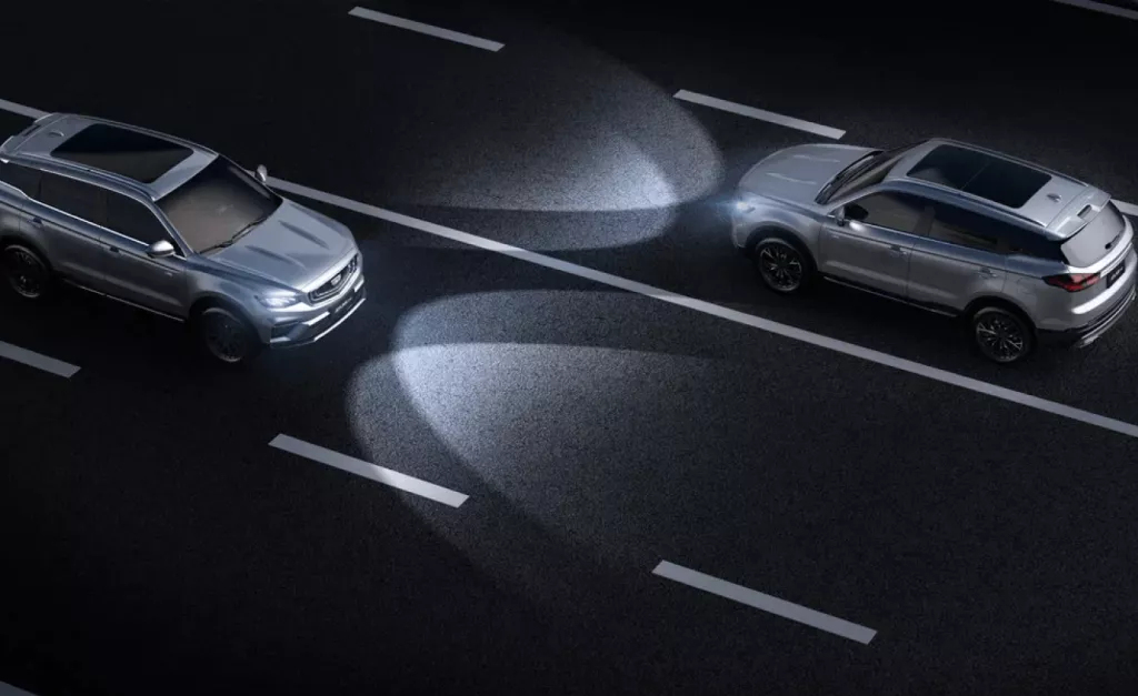 Система автоматического управления дальним светом