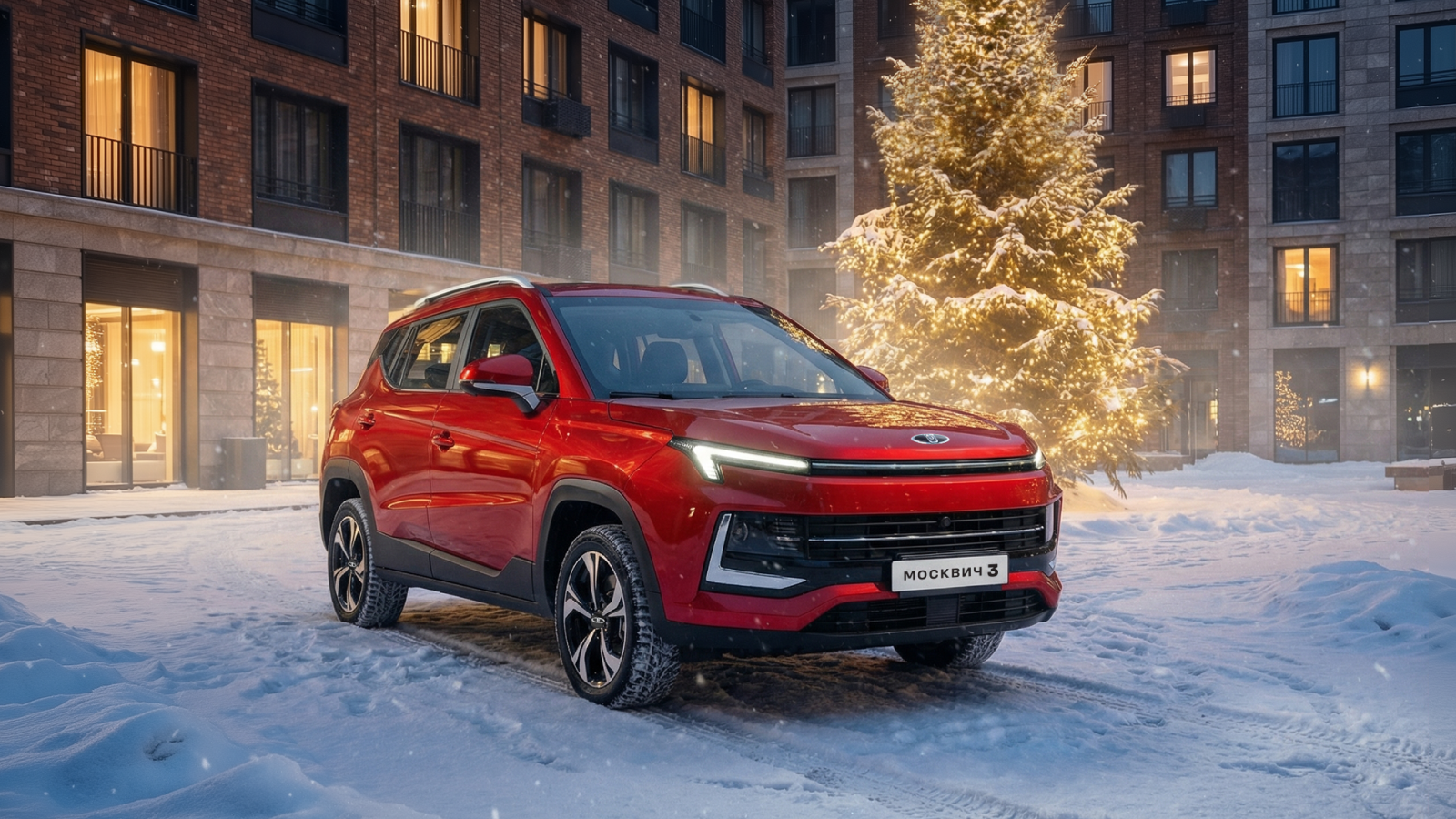 "Москвич" поздравляет вас с Новым годом!