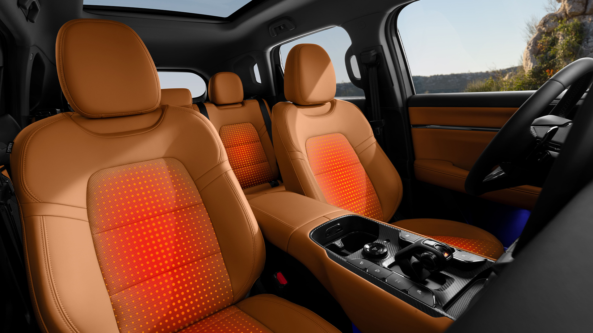 Обогрев всех сидений