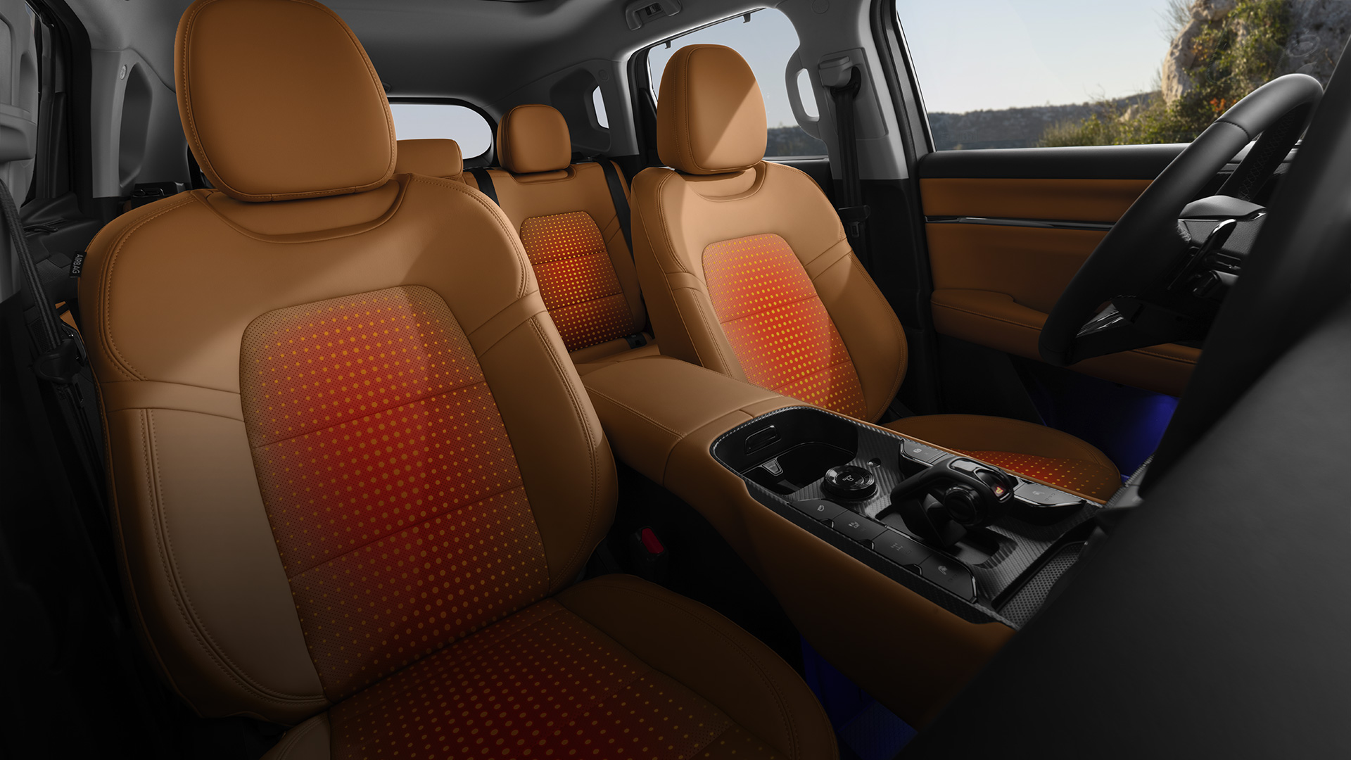 Обогрев всех сидений