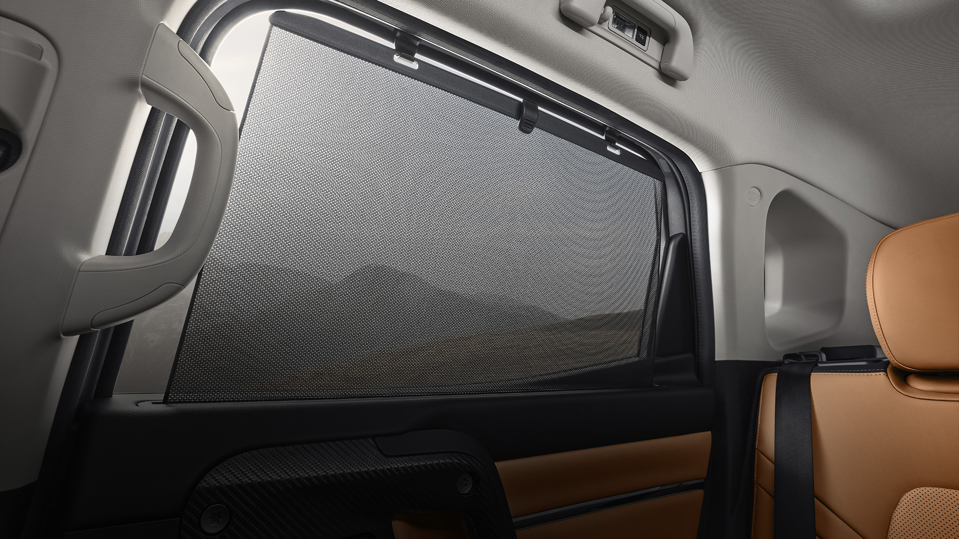 Боковые солнцезащитные шторки