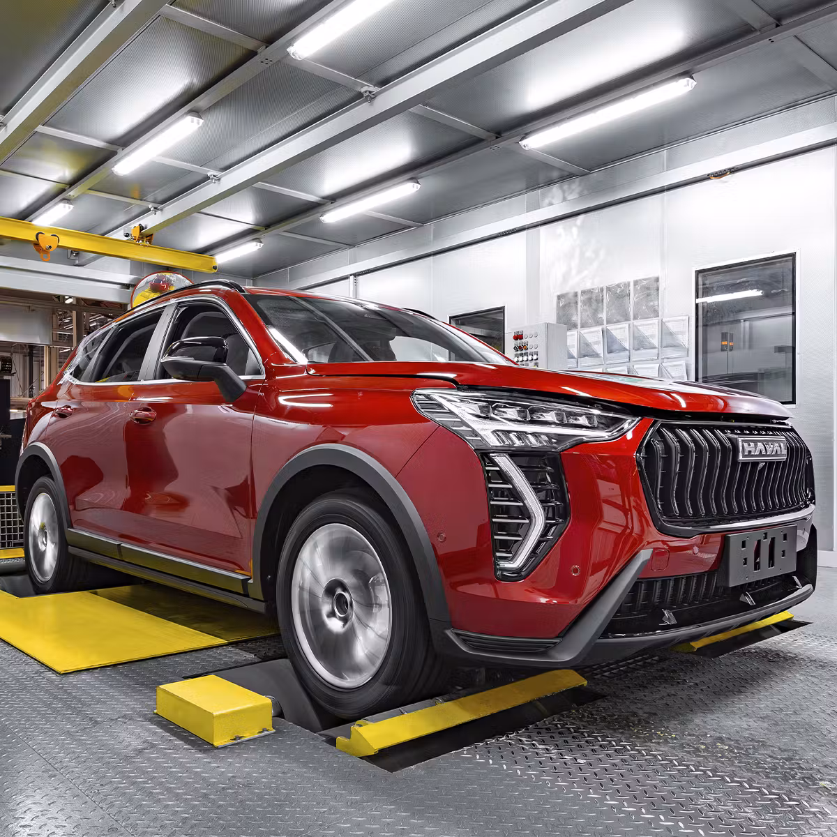 На заводе HAVAL в России стали «горячо» тестировать моторы