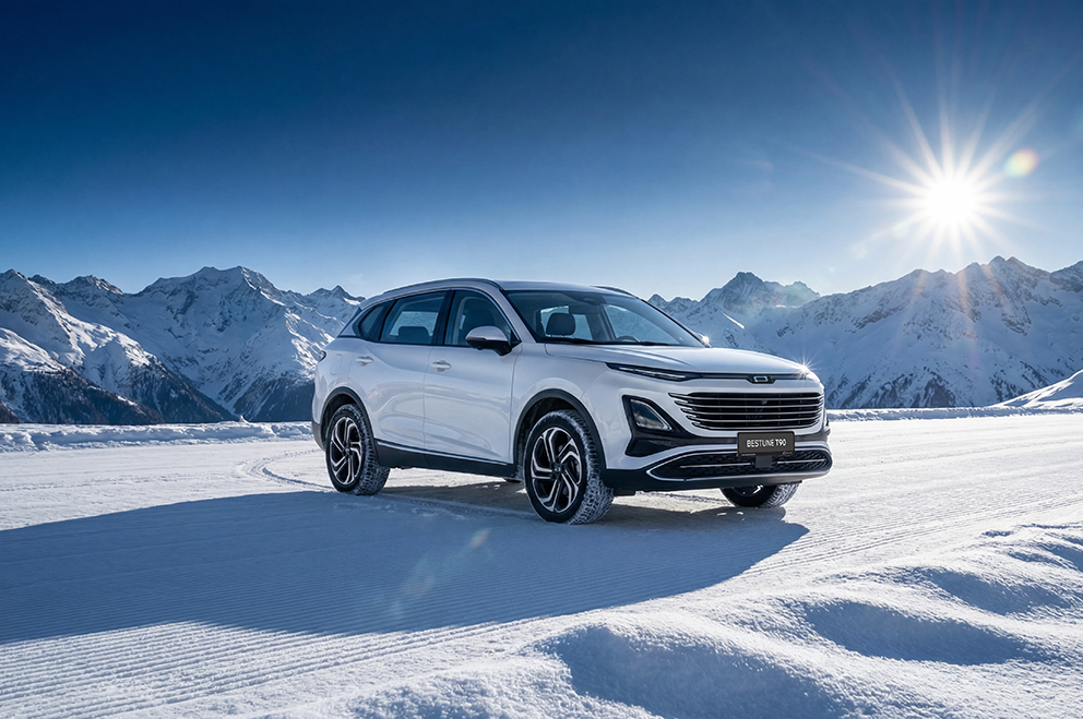 Зимние дороги под контролем: возможности флагманского BESTUNE T90