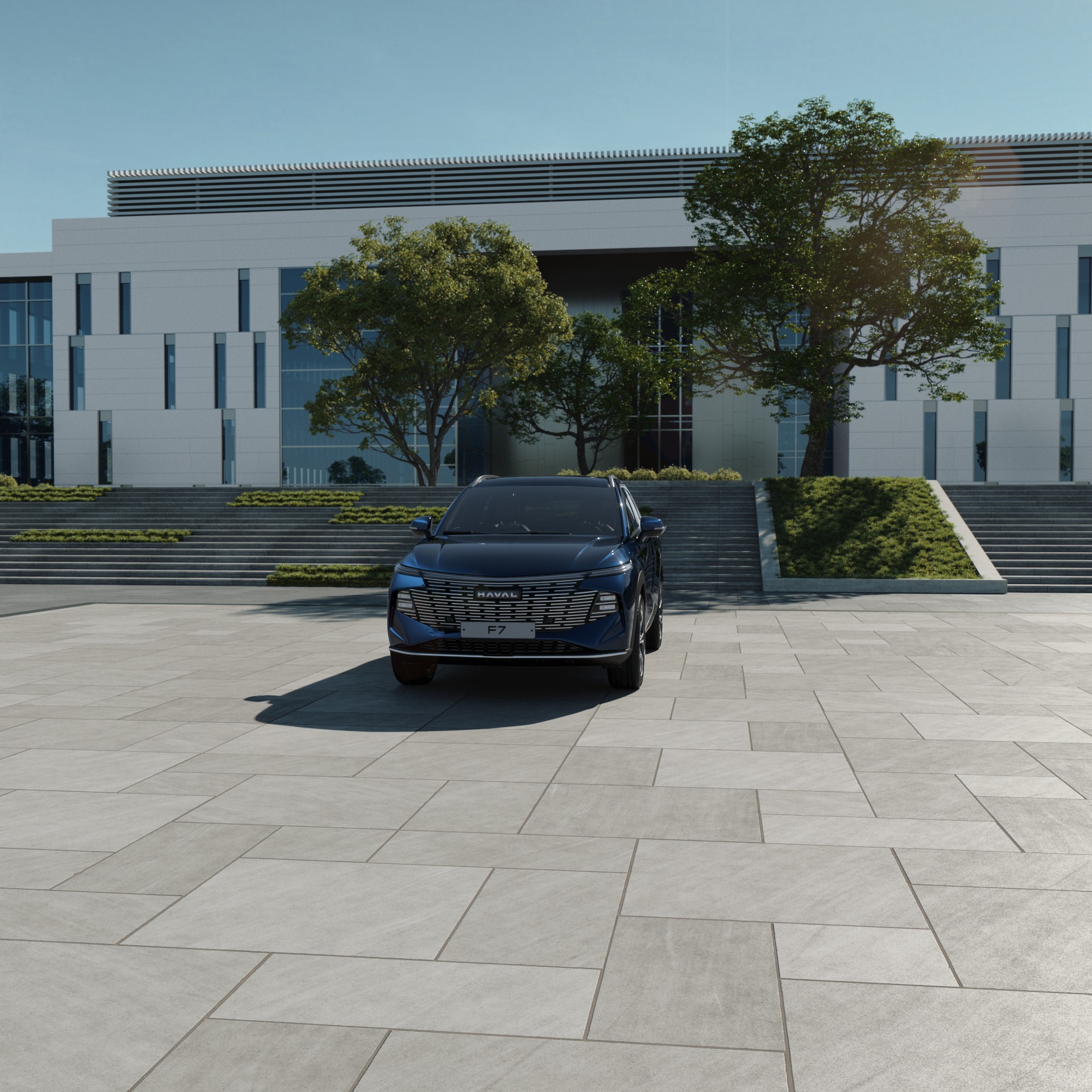 Внушить уважение тест-драйв HAVAL F7