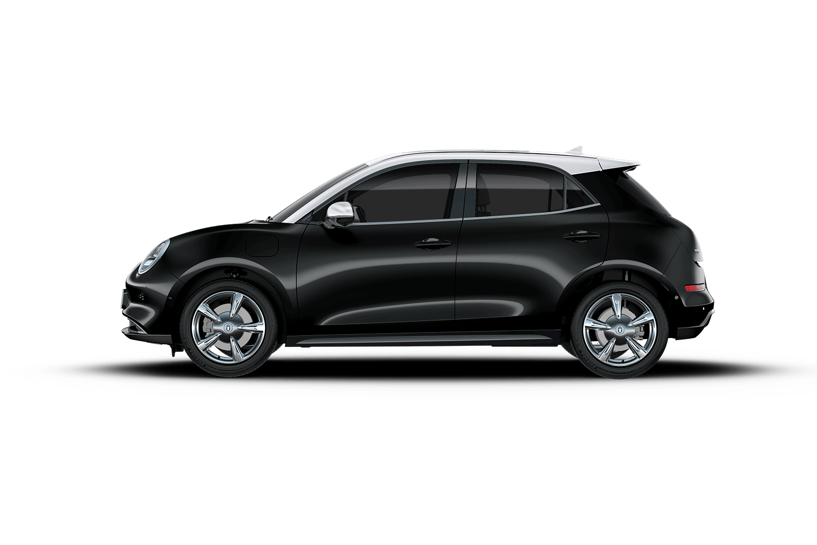 Вулканический черный / белая крыша