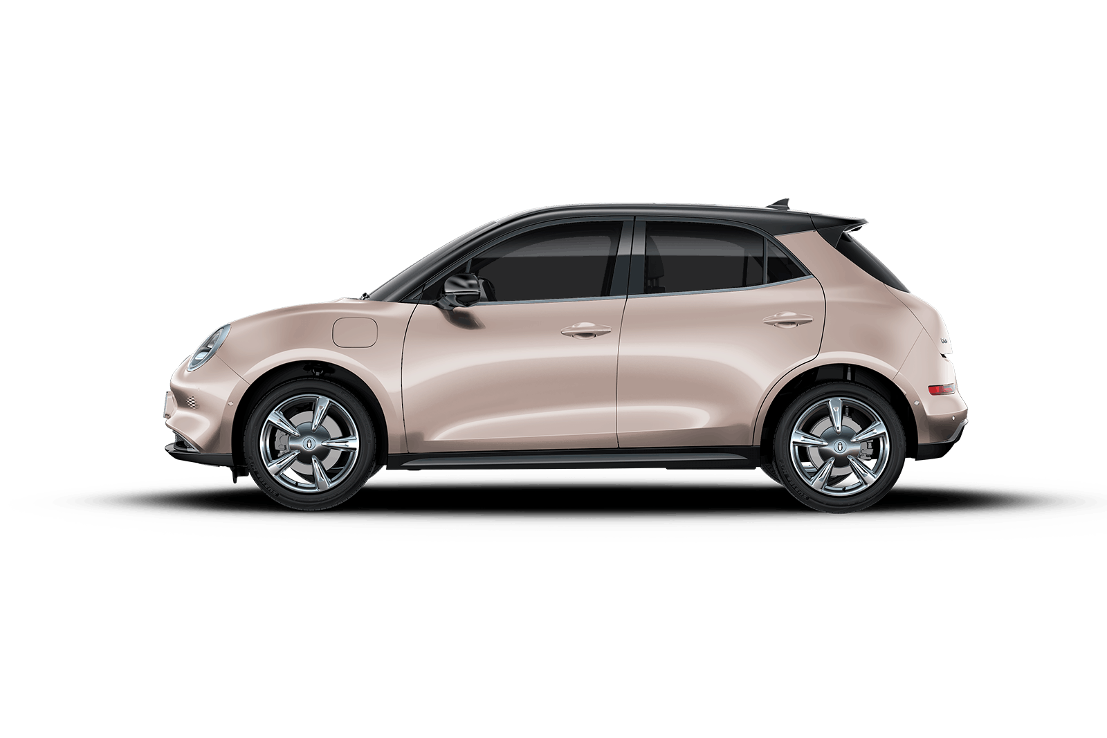 Песчаный беж / черная крыша