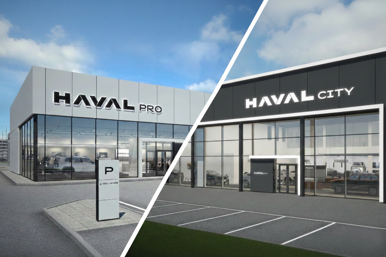 Haval разделил дилерскую сеть в России на две — City и PRO
