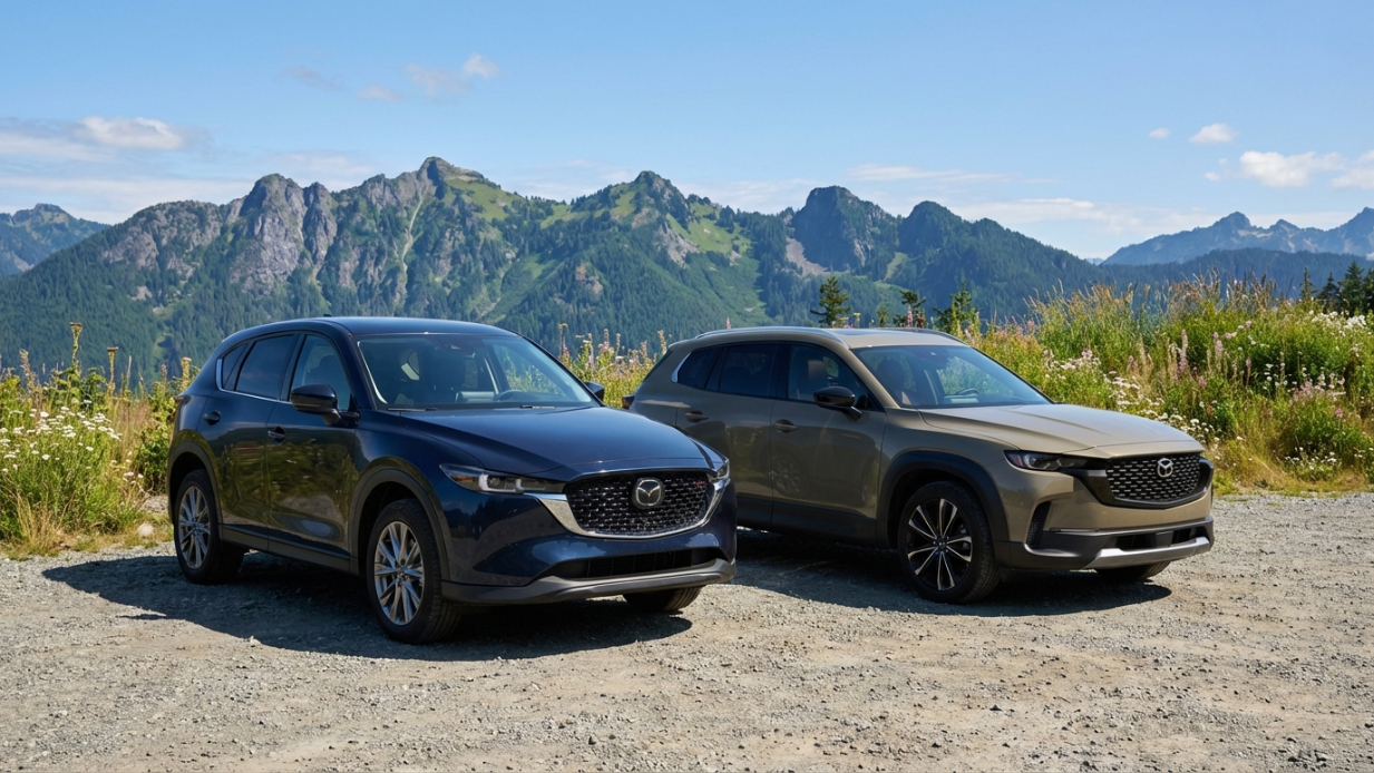 В чём ключевые отличия между Mazda CX-5 и Mazda CX-50?