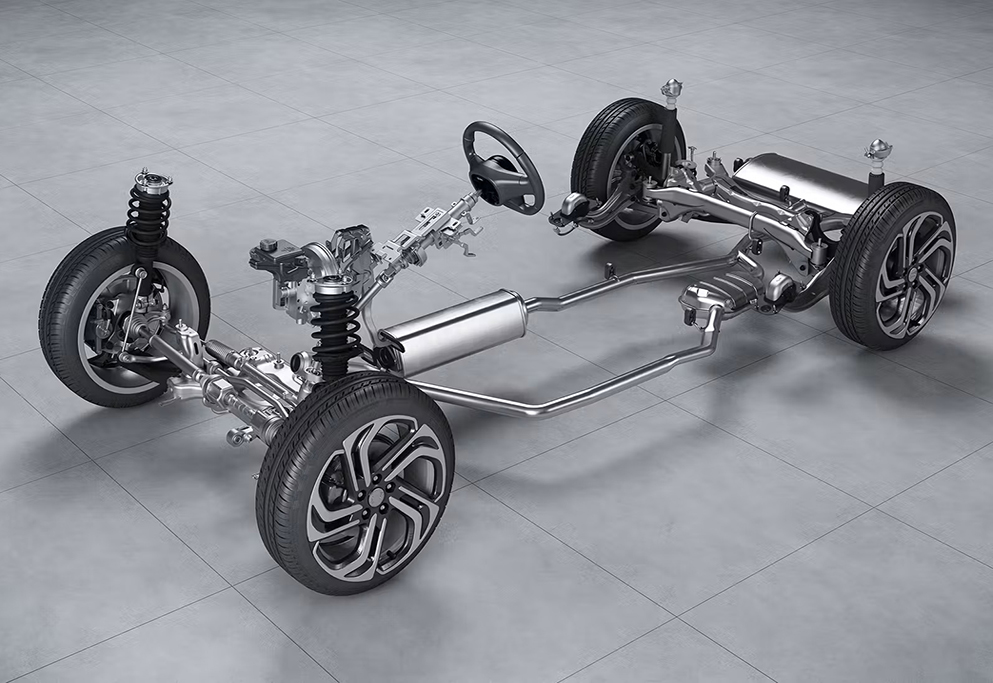 BESTUNE B70: два типа задней подвески для разных условий и стилей вождения