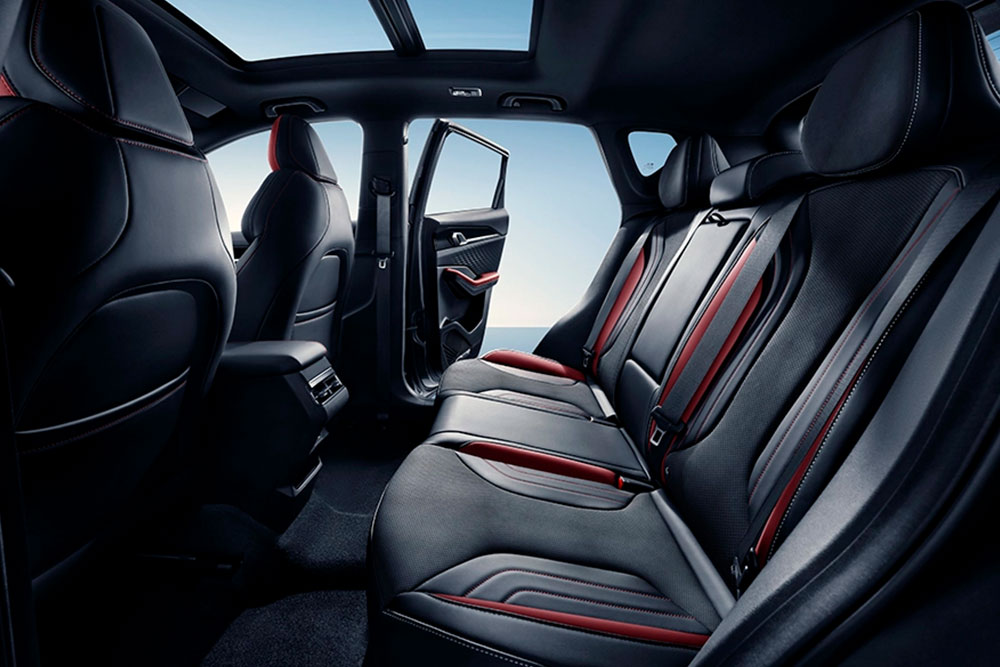 Второй ряд сидений